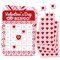 Big Dot of Happiness Conversation Hearts - Bingo Cards and Markers - Valentine's Day Party Bingo Game - Set of 18
